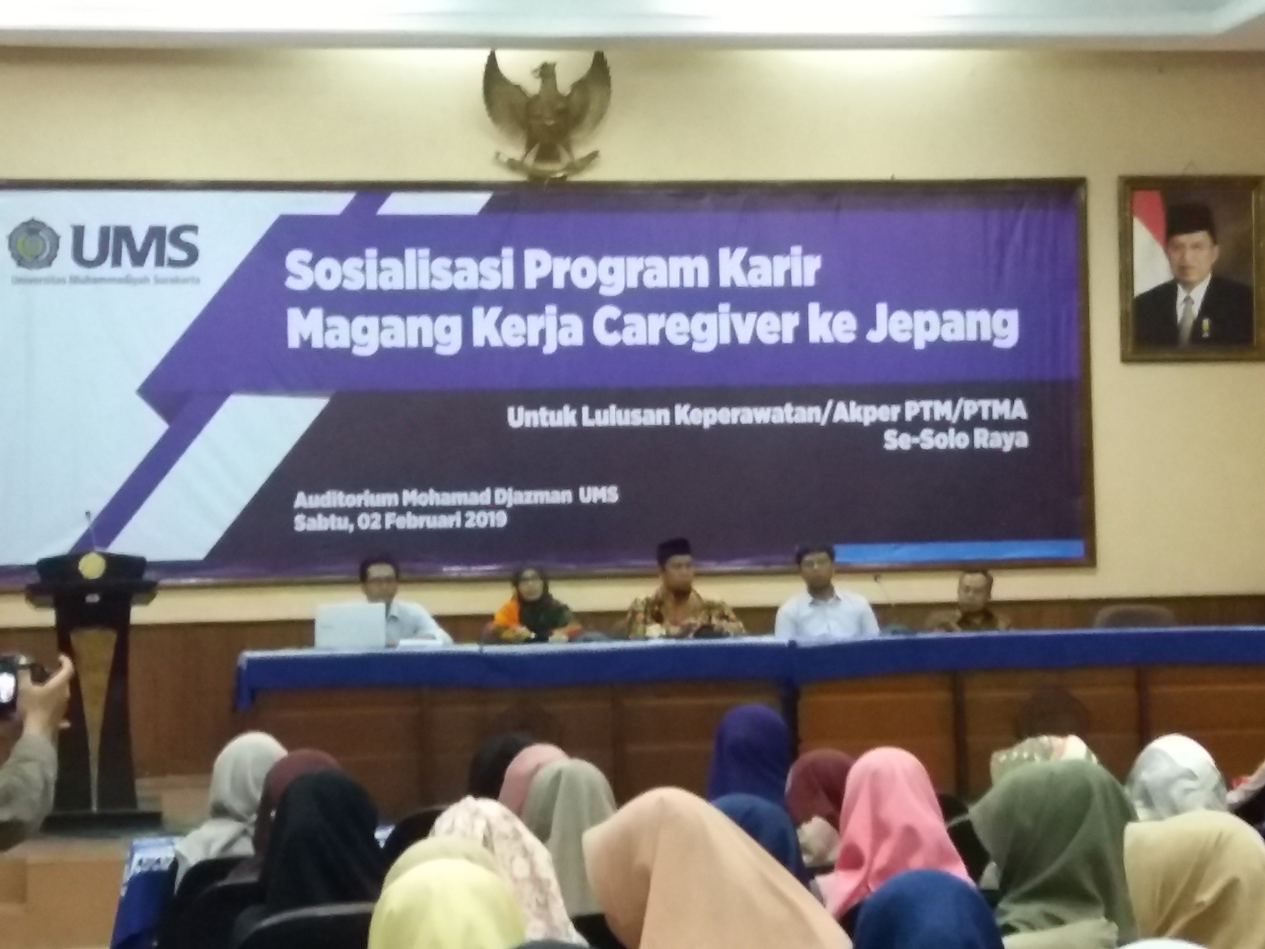 Sosialisasi Program Karir Magang Kerja Caregiver ke Jepang