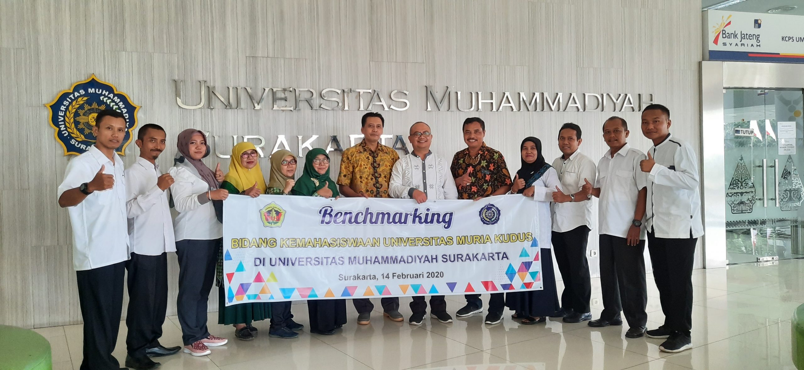 Kunjungan Universitas Muria Kudus ke Universitas Muhammadiyah Surakarta