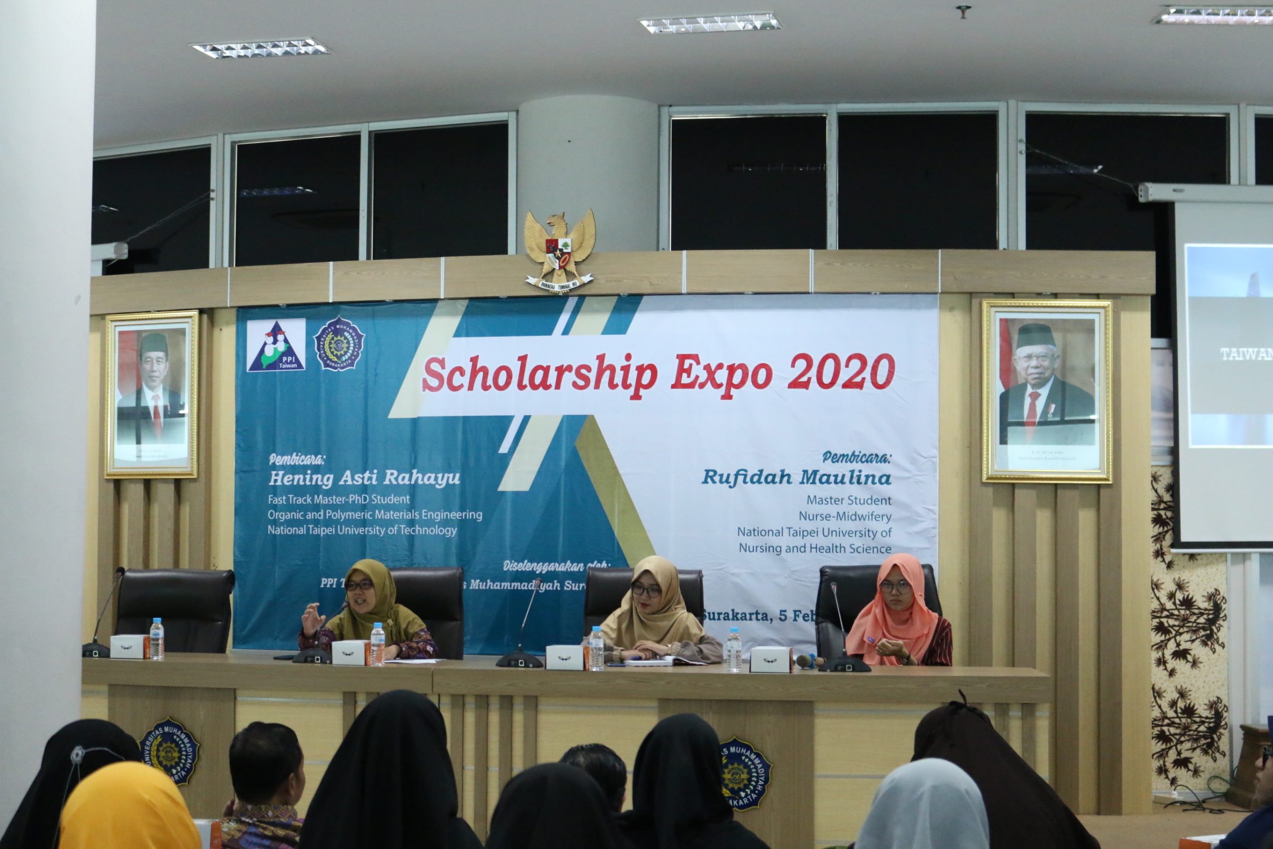 Pelaksanaan Scholarship Expo PPI Taiwan x UMS