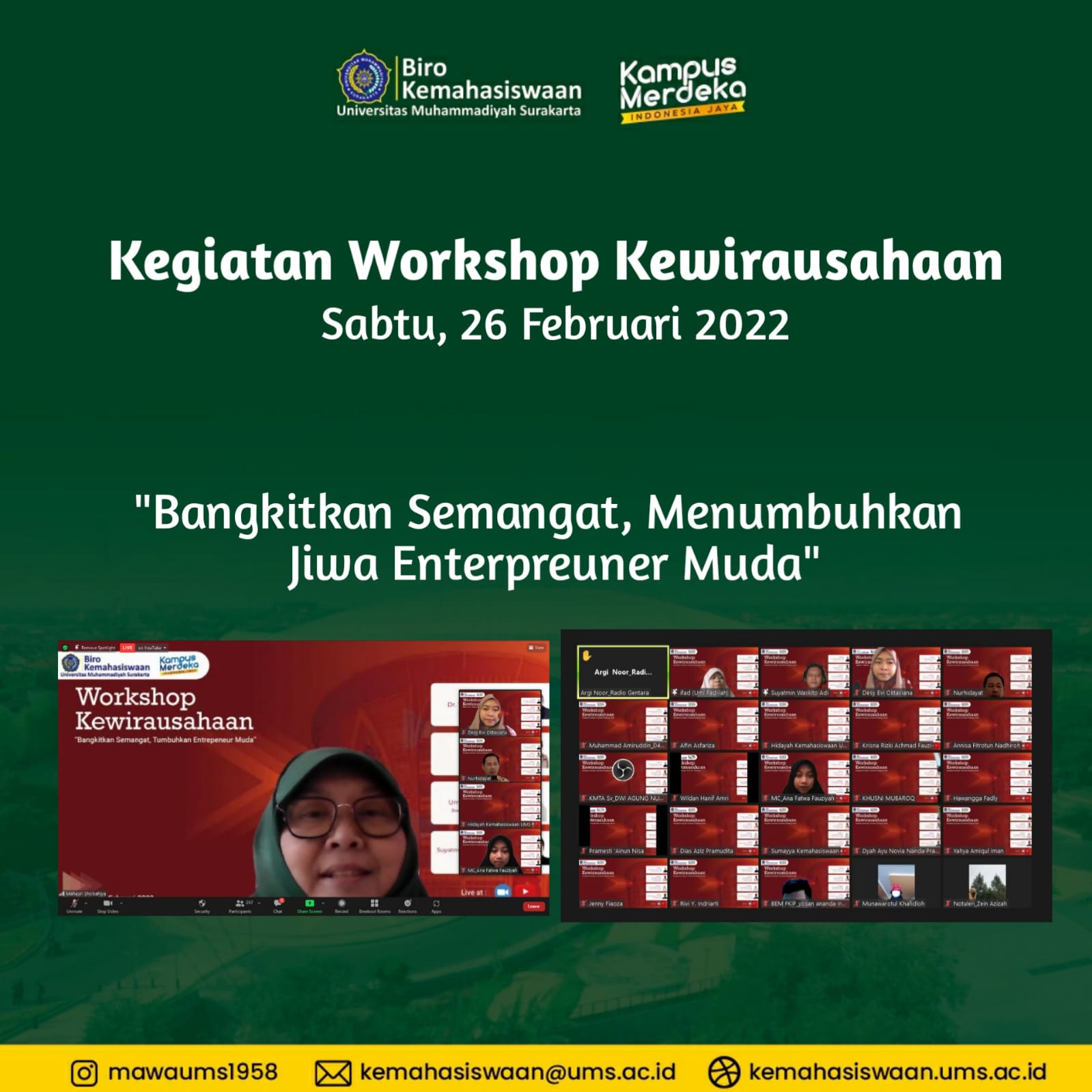 Kegiatan Workshop Kewirausahaan