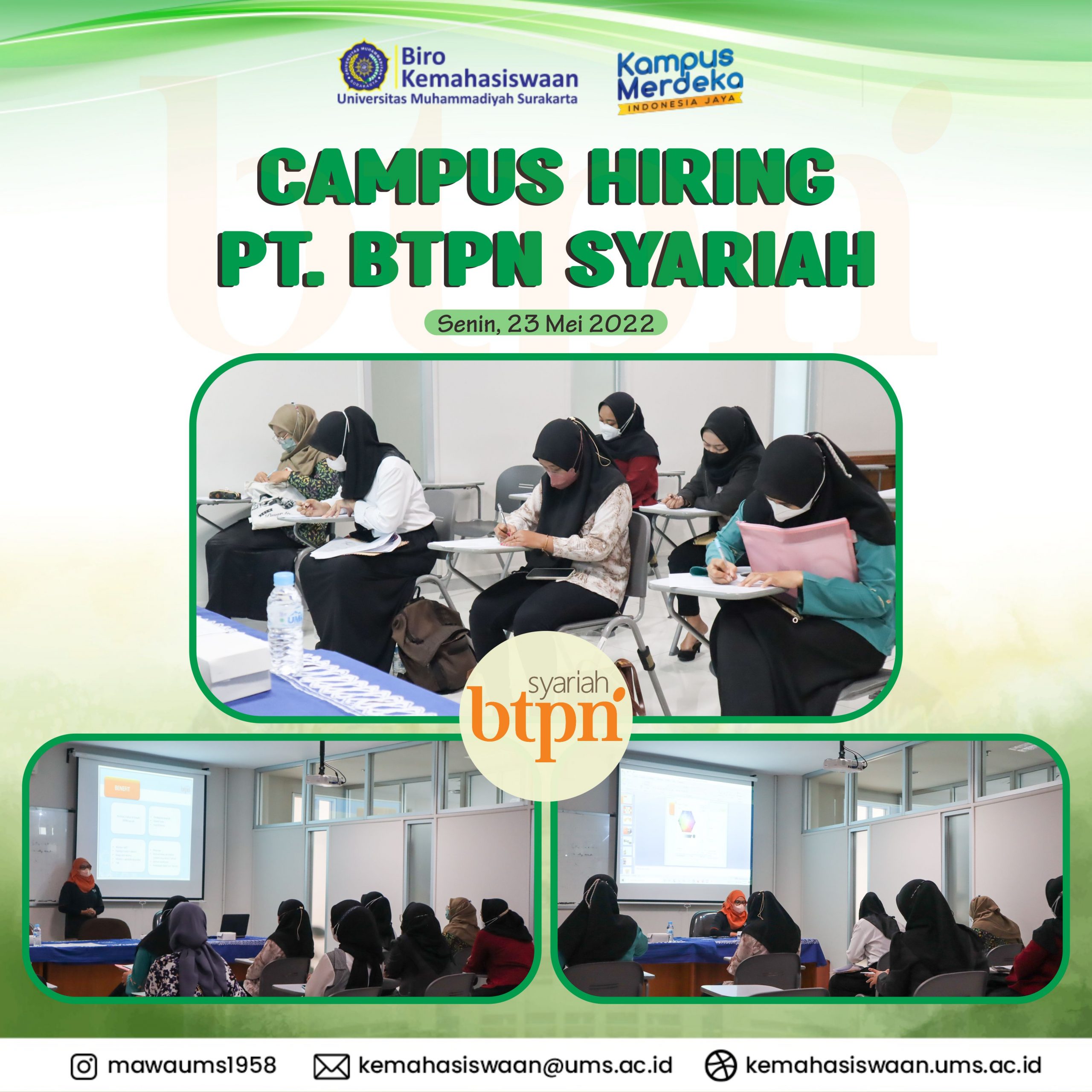 Press Release Campus Hiring PT BTPN Syariah