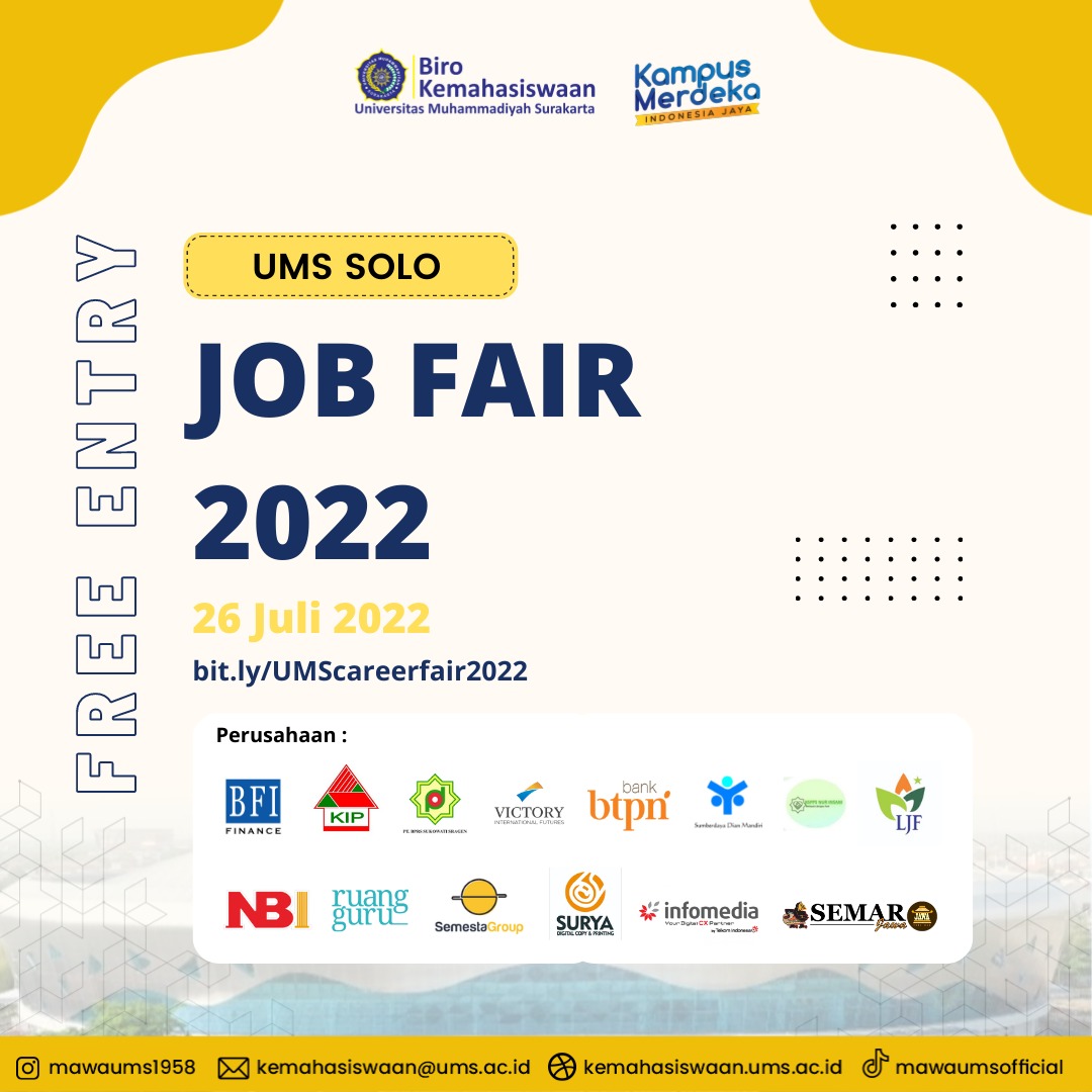 JOB FAIR UMS SOLO 2022