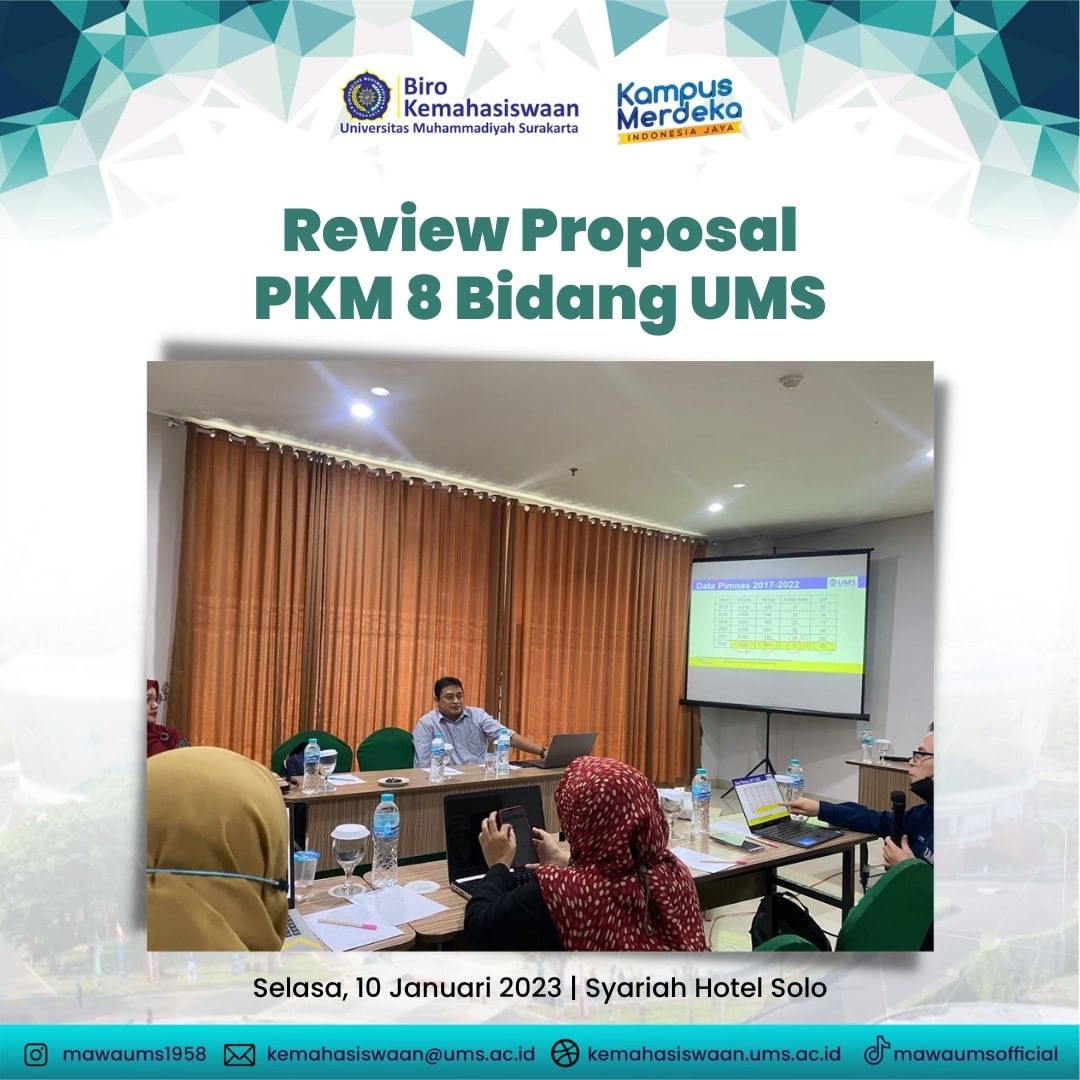 Review Proposal PKM 8 Bidang UMS