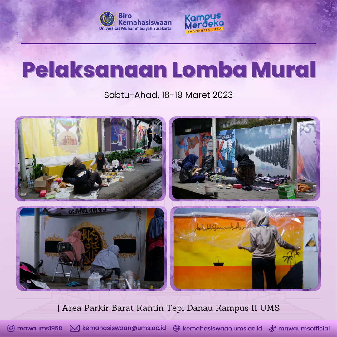 Pelaksanaan Lomba Mural Tahun 2023