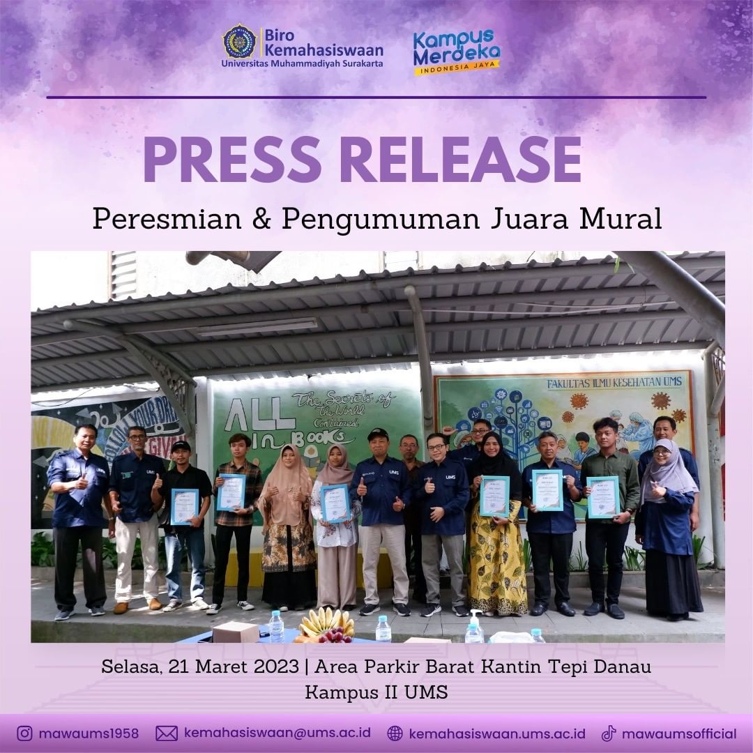 Peresmian Lomba Mural tahun 2023