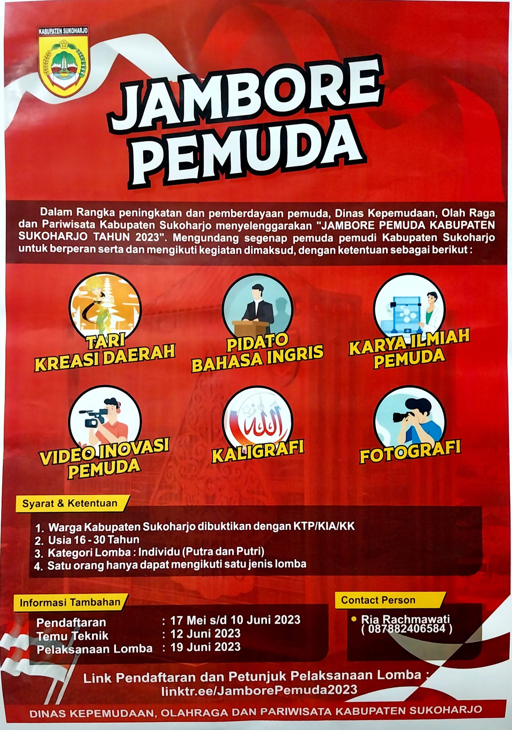 JAMBORE PEMUDA DISPORA KAB. SUKOHARJO